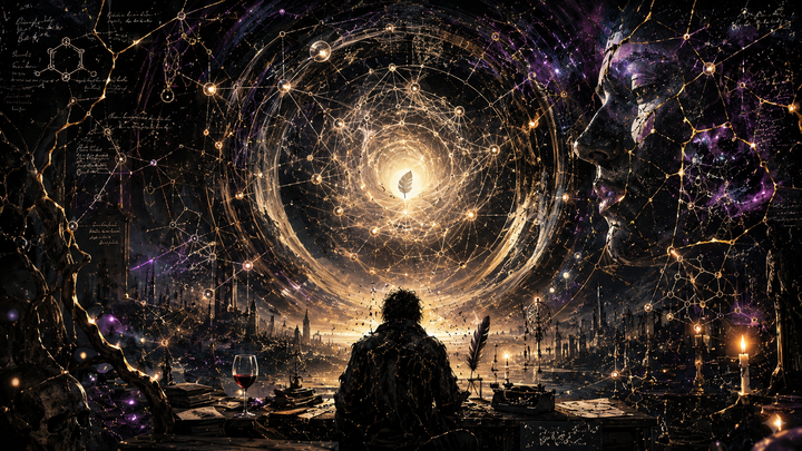 What if I asked ChatGPT the systemic Wunderfrage to generate this image? What if it shows emergence? What if we're already in the singularity?