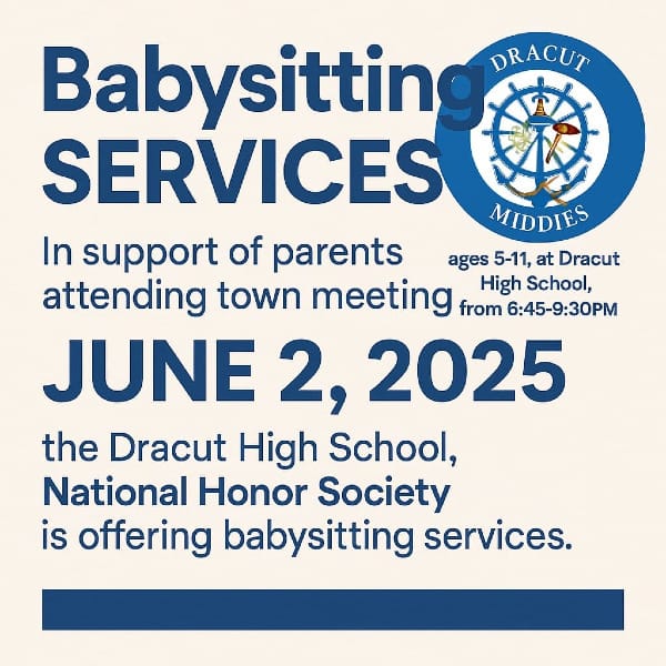 babysitting services available at town meeting to support parents