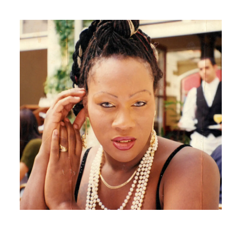 Undated photo of Rita Hester posing elegantly for the camera