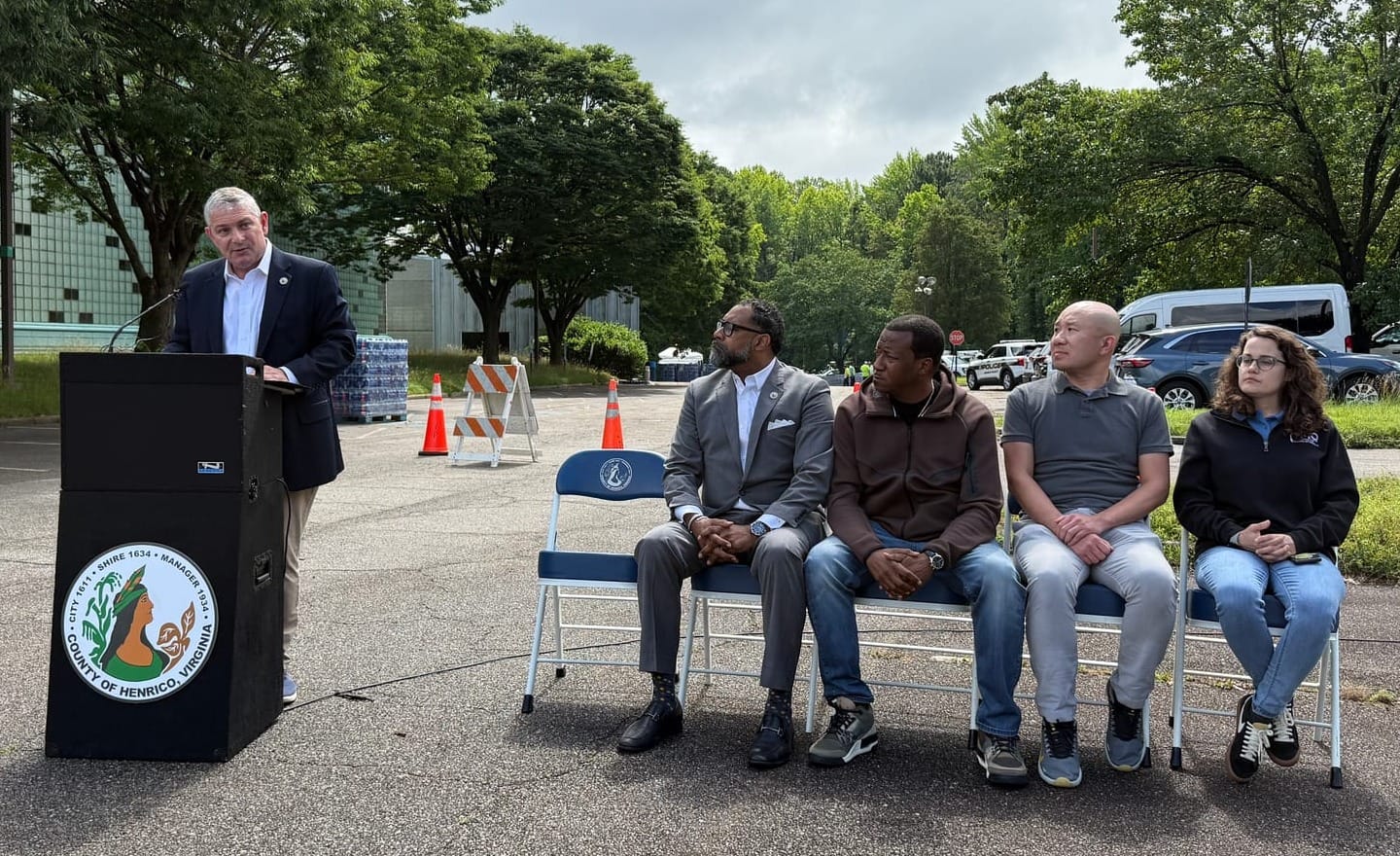 Henrico officials renew calls for regional water authority at Friday press conference
