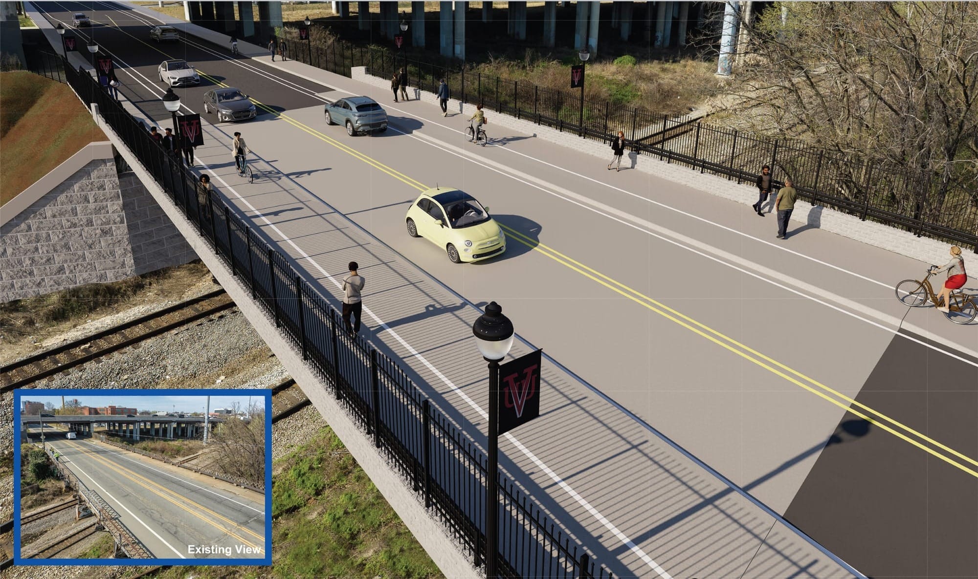 Lombardy Street bridge near VUU could be closed for two-year replacement in 2027