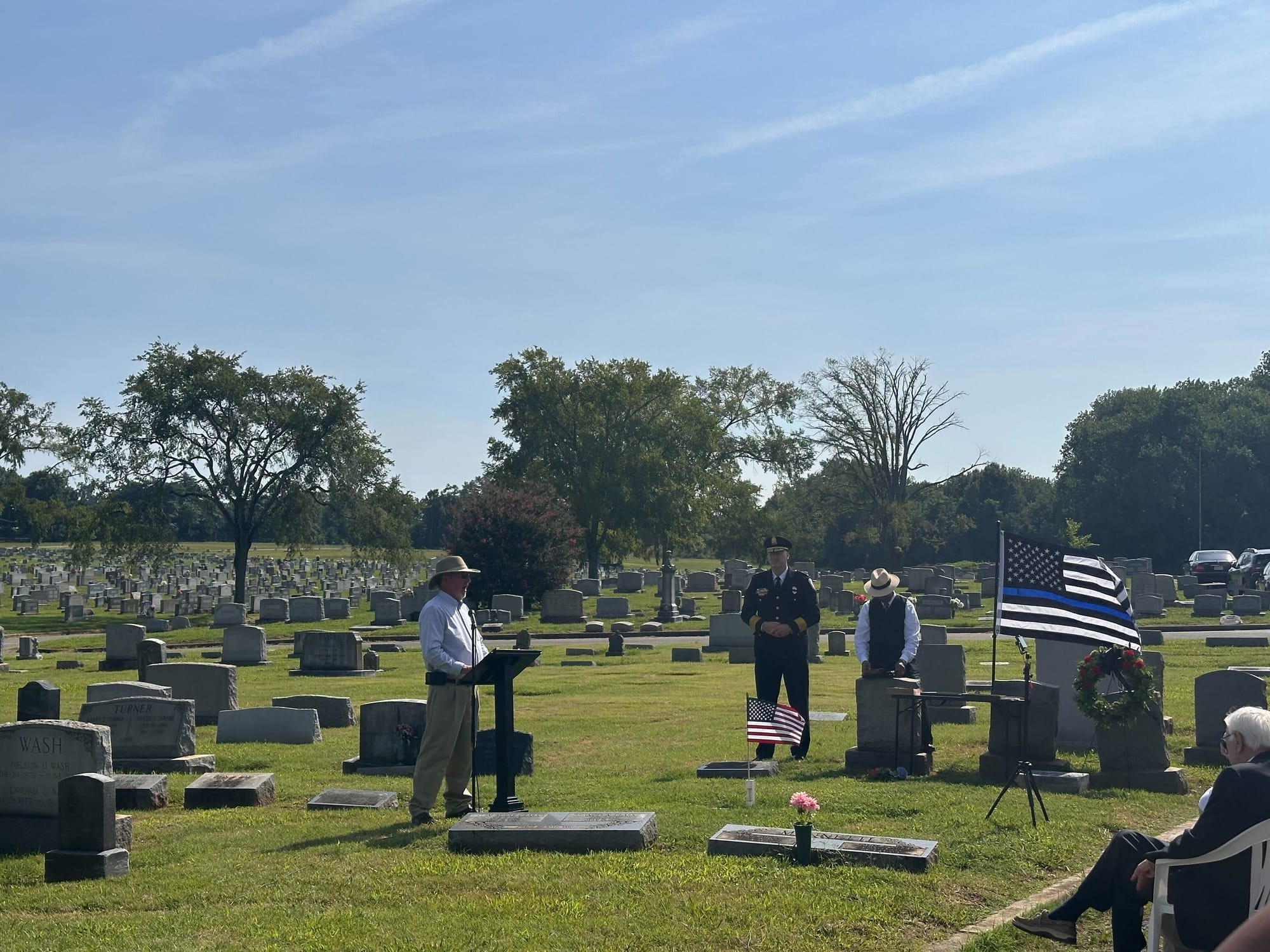 100 years after one of Richmond’s most infamous crimes, family and police gather to pay tribute to fallen officer
