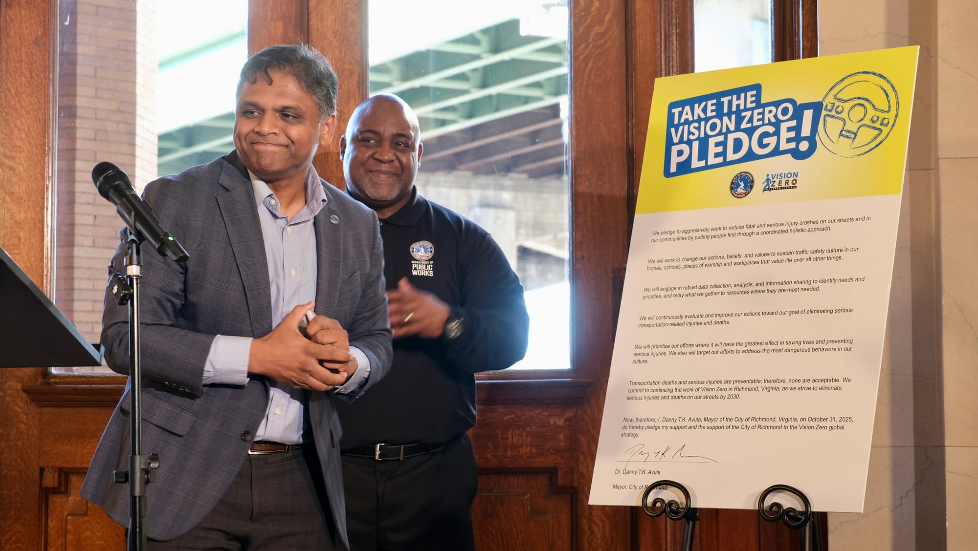 Avula re-ups Vision Zero pledge for safer Richmond streets