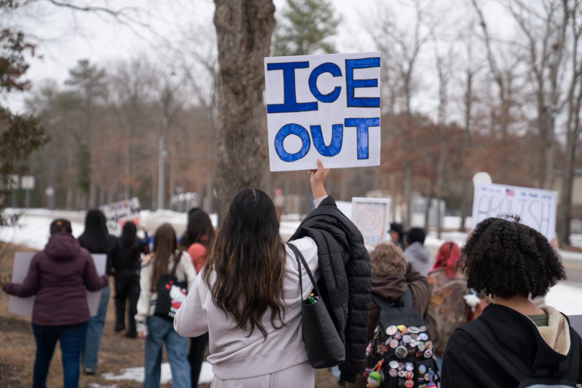 Defying administrators’ orders, Chesterfield students and employees walked out Friday to protest immigration enforcement