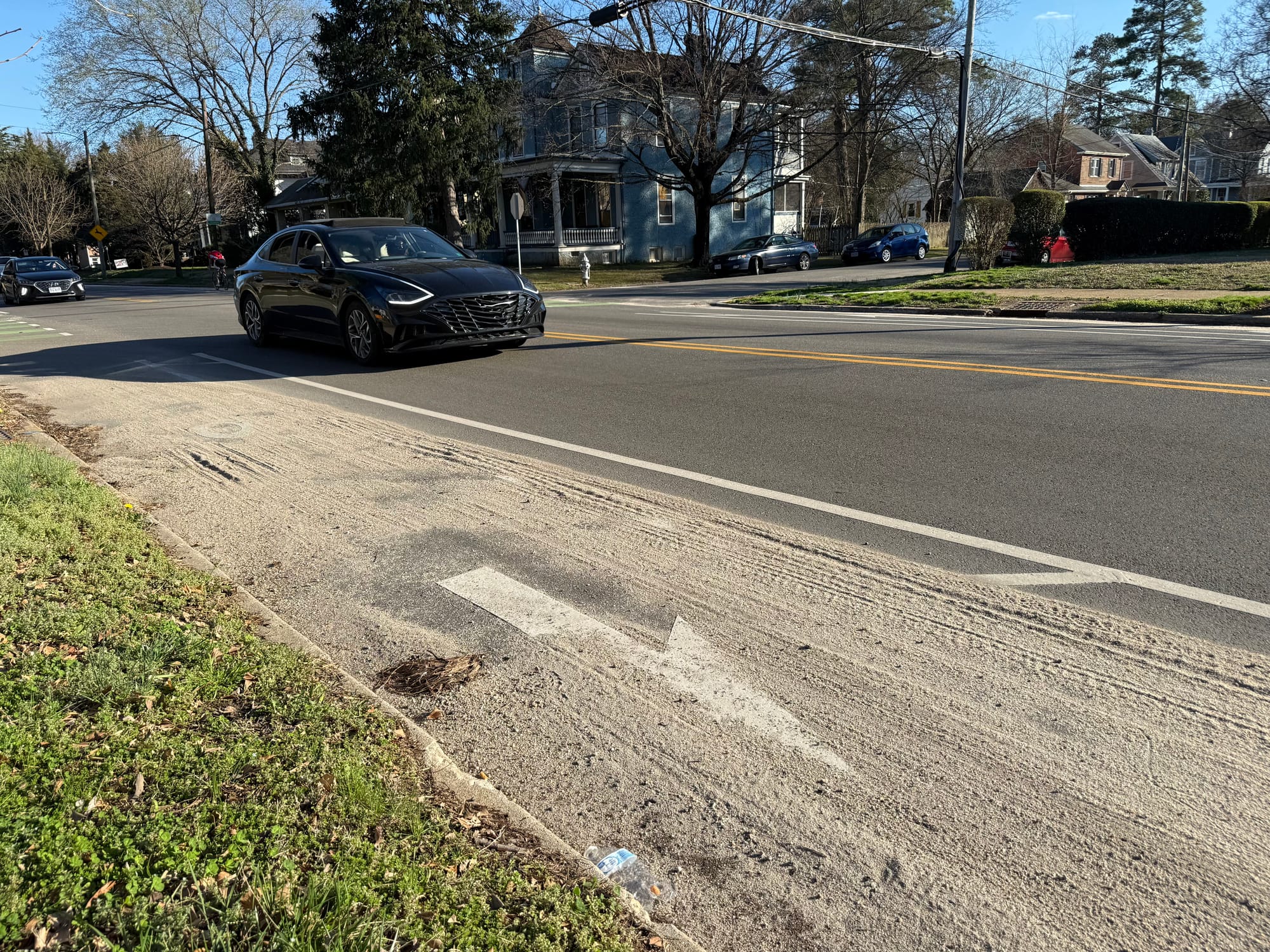 Cycling advocates take bike lane cleaning into their own hands