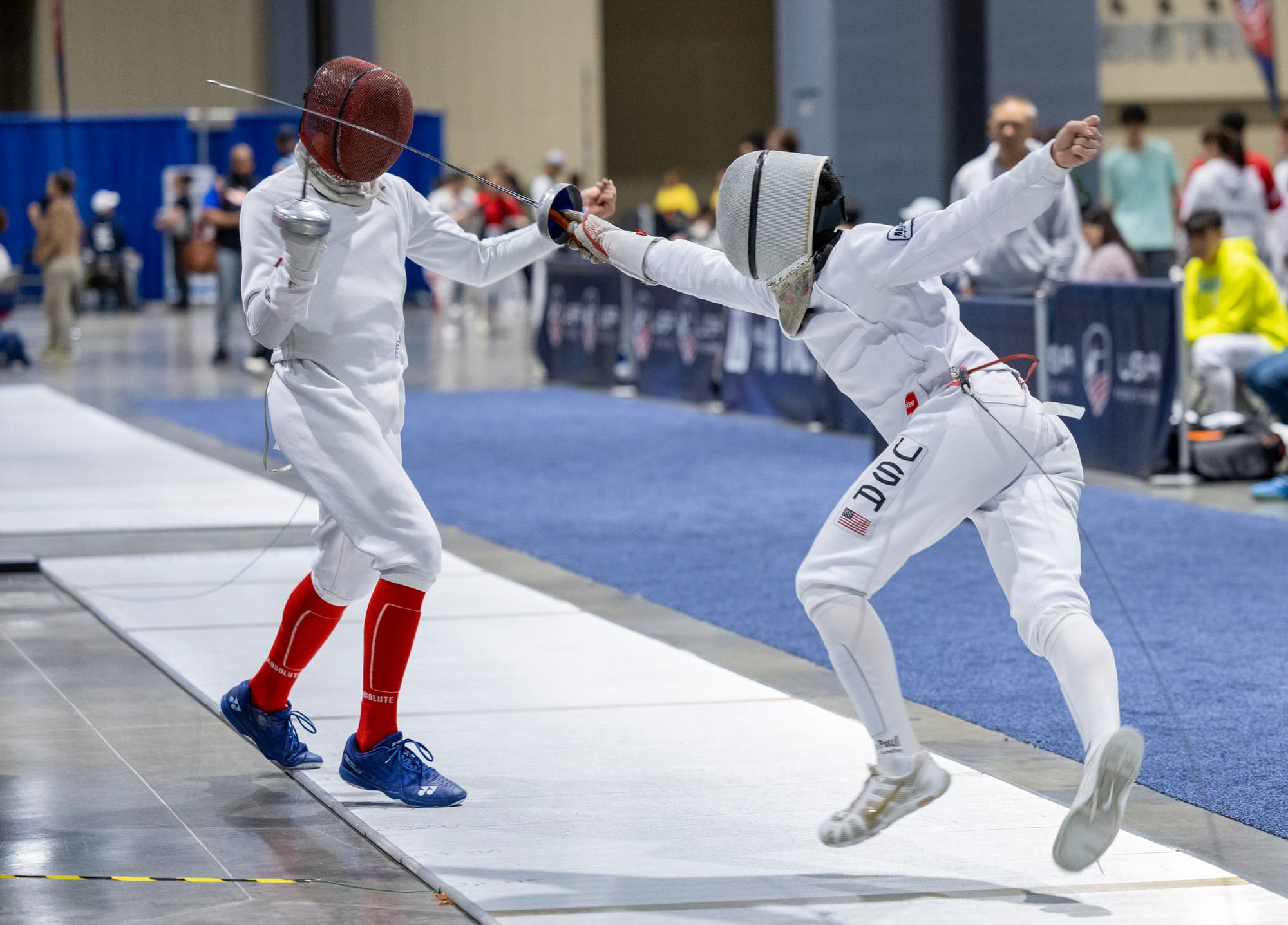En garde! More than 2,000 fencers are competing in Richmond at the national championships