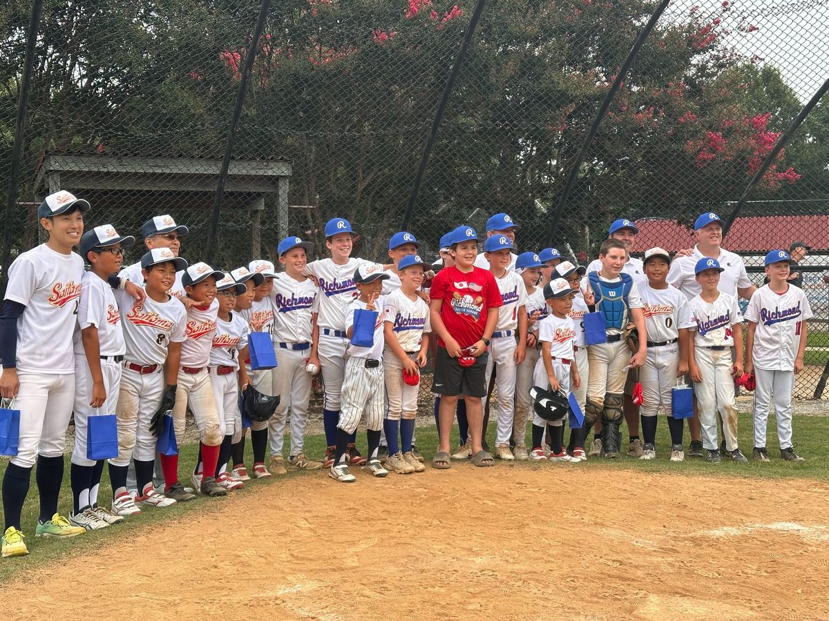 'A universal language': Richmond Little League hosts Japanese players in baseball exchange program