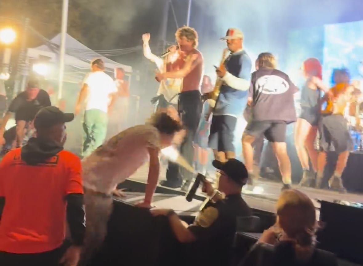 Video shows Richmond sheriff’s deputy pepper spraying fan at Turnstile concert on Brown’s Island