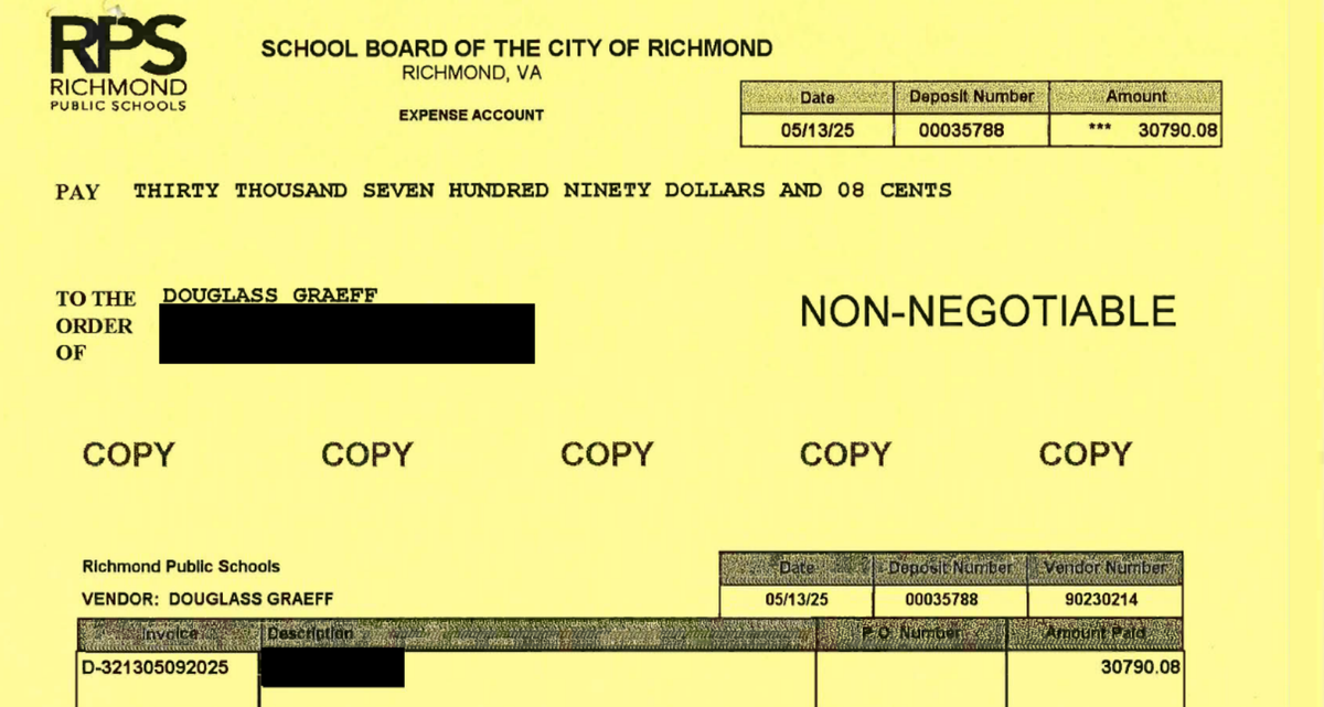 RPS pays former auditor $30,790, remains quiet about his departure