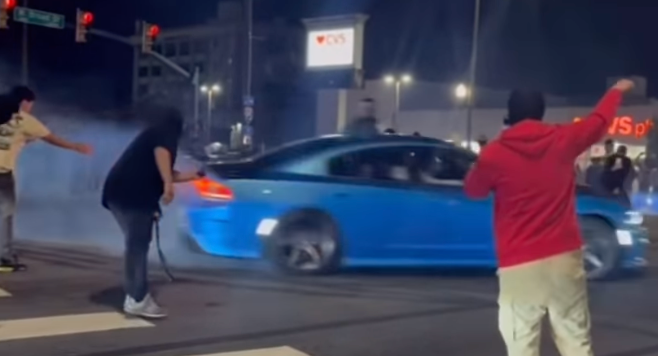 Police issue charges stemming from 'car club' night of disruptions
