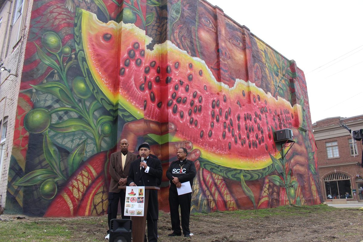 In Brookland Park, is a mural a pro-Palestinian message or a revival of old racist symbols?