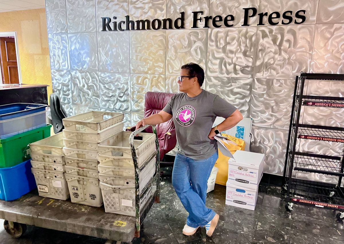 Richmond Free Press donates 34-year archive to city library ahead of building sale
