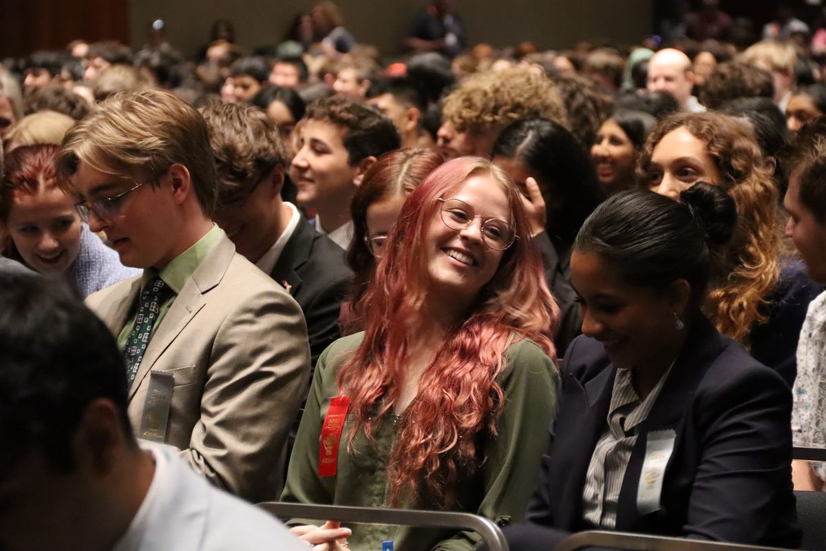 Sen. Tim Kaine opens National Speech and Debate Tournament