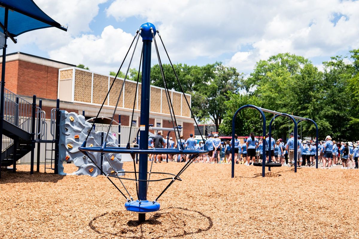 After years of advocacy, Chimborazo Elementary opens new playground
