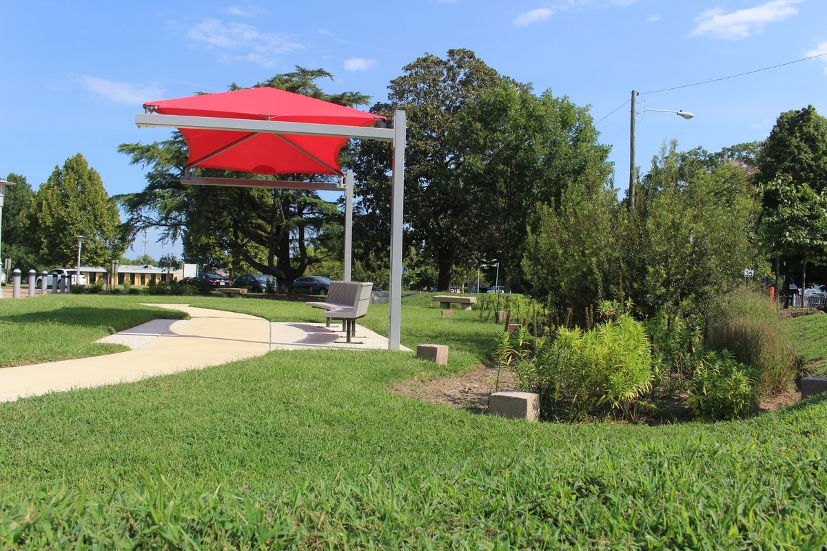 Richmond’s libraries have long been a place for soaking up knowledge. Now they’re soaking up runoff too.