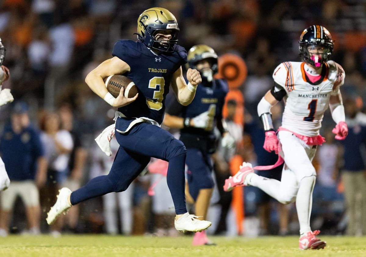 Pierce, Midlothian good as gold after upending Manchester 34-30
