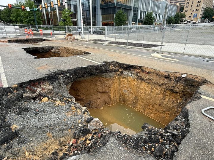 Update: Downtown water main is fixed, city says