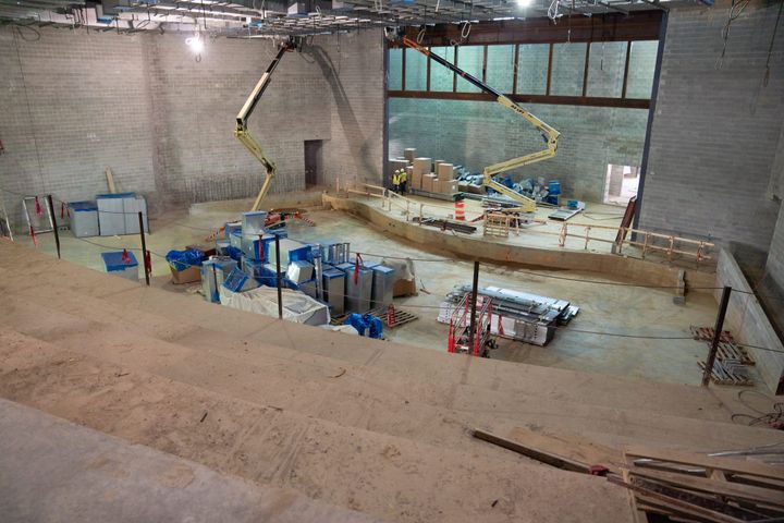 Podcast studio, music and dance rooms touted in early tour of new Richmond high school