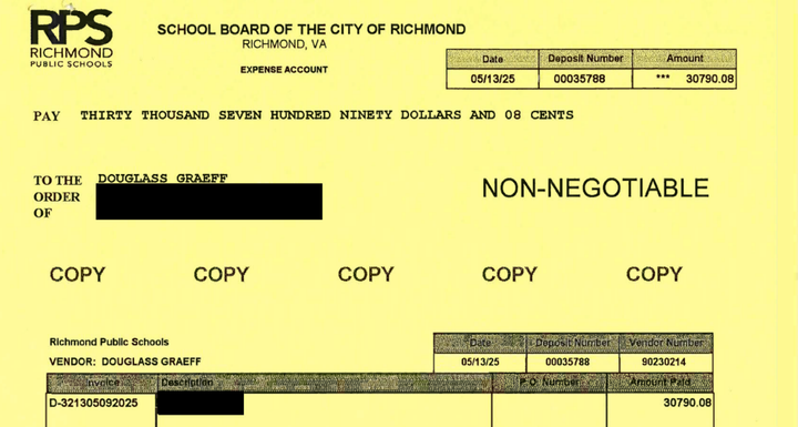 RPS pays former auditor $30,790, remains quiet about his departure
