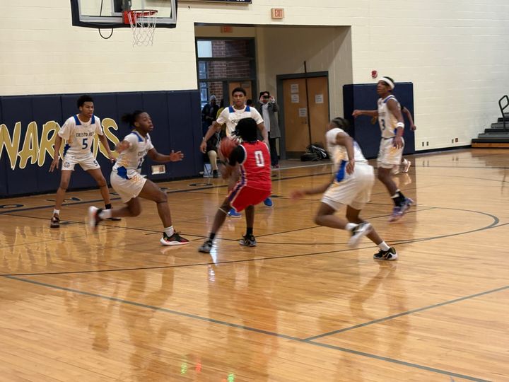 Hermitage defeats Cristo Rey in boys basketball with late-game defense