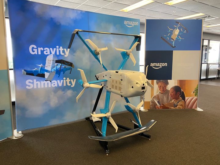 Amazon demonstrates drone delivery as it seeks final approvals in Richmond area