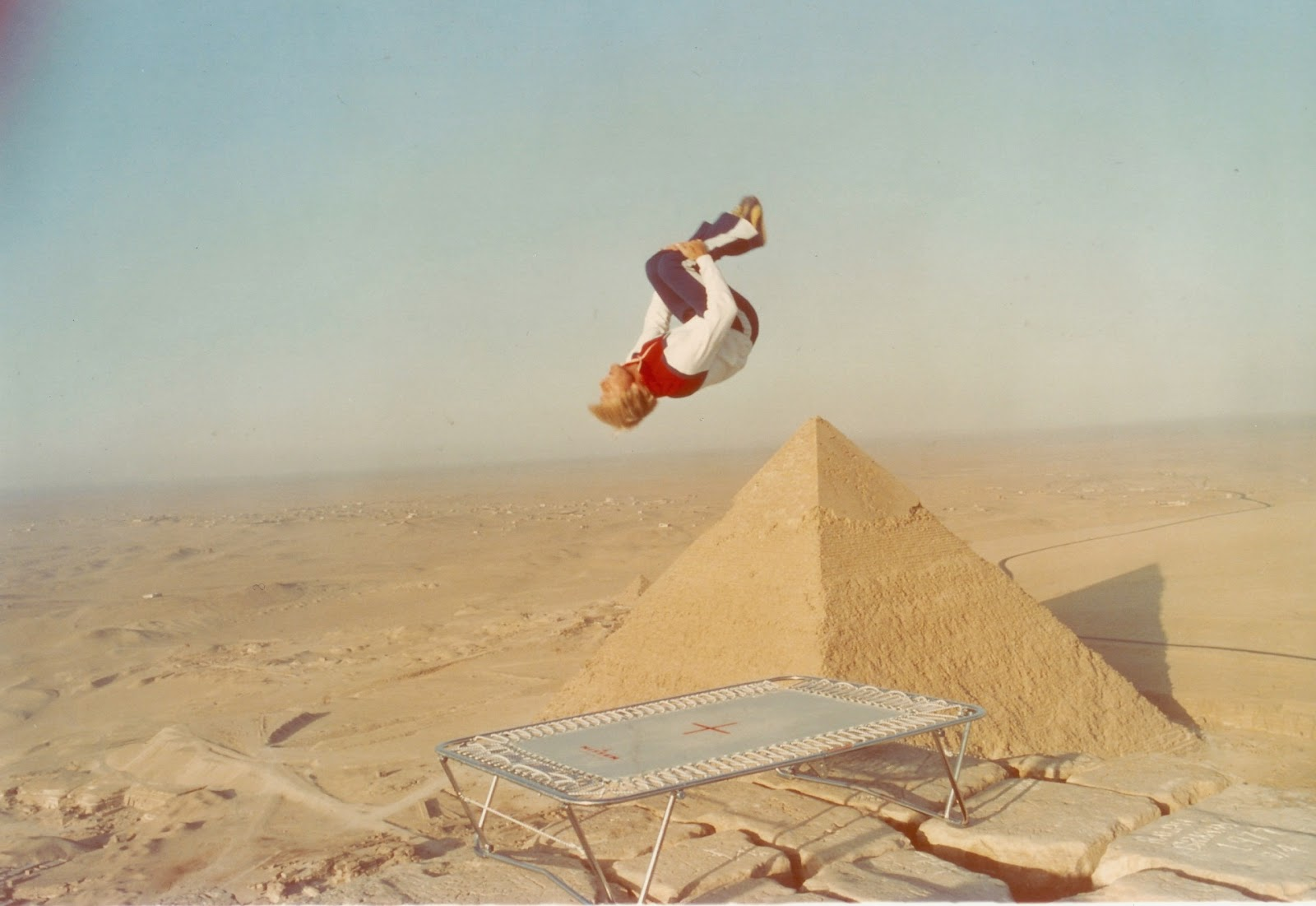 The Trampoline on the Great Pyramid