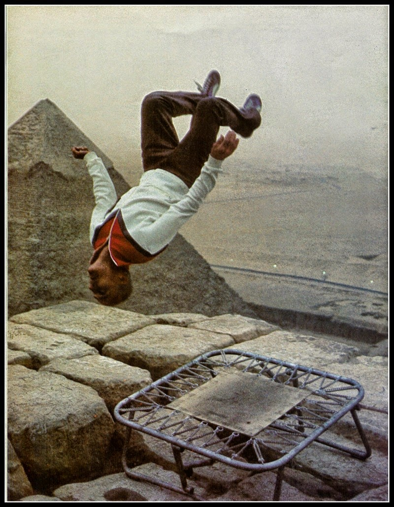 The Trampoline on the Great Pyramid