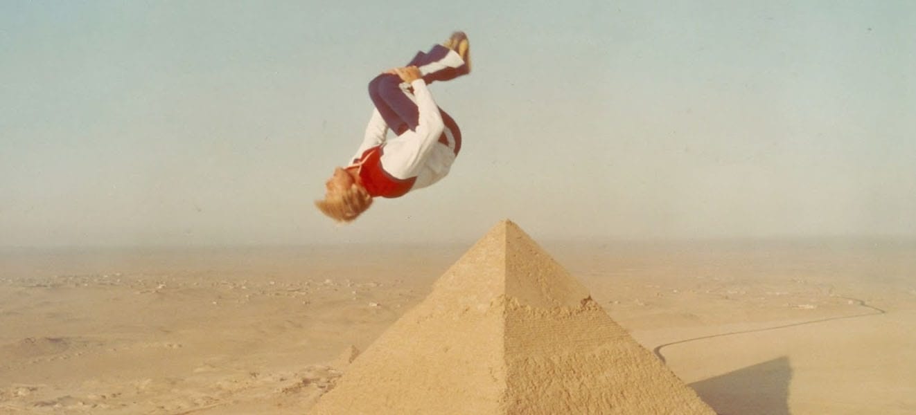 The Trampoline on the Great Pyramid