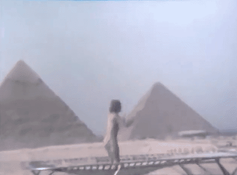 The Trampoline on the Great Pyramid