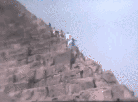 The Trampoline on the Great Pyramid