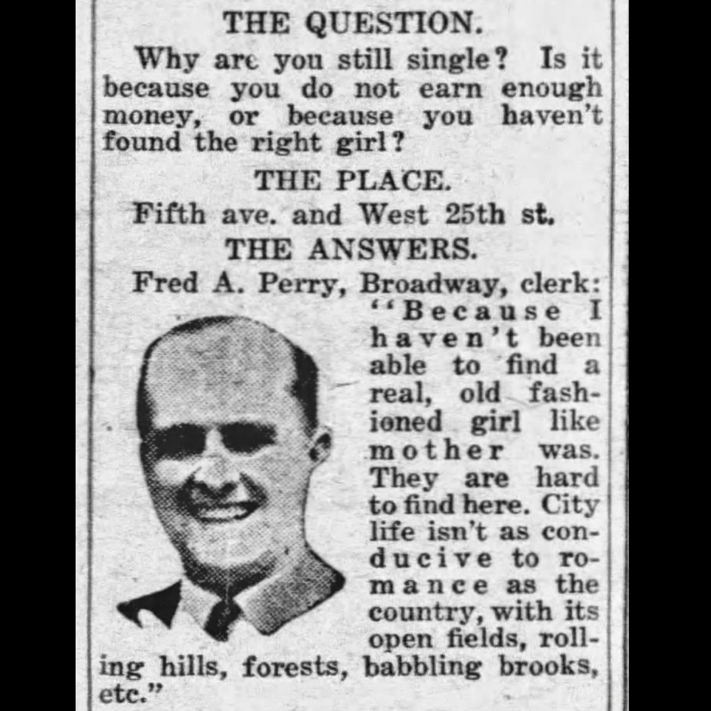 The Inquiring Photographers