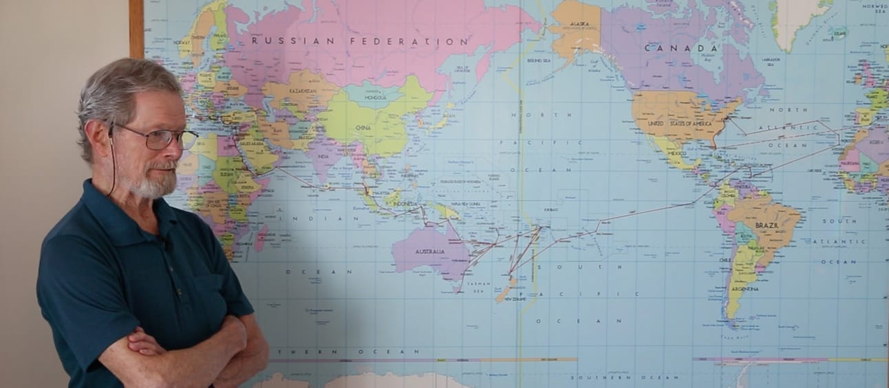 Their route is marked on this map. I’m not sure you can see it at this size