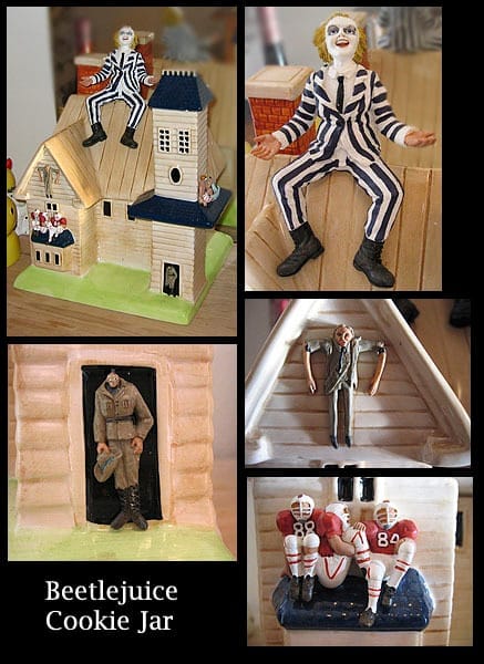 It was a cookie jar in the shape of the house from Beetlejuice. I should have kept it. It’s maybe my only regret from this exhibit. But what is art without a little bit of pain?
