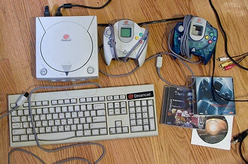I got the Dreamcast keyboard so I could play Typing Of The Dead