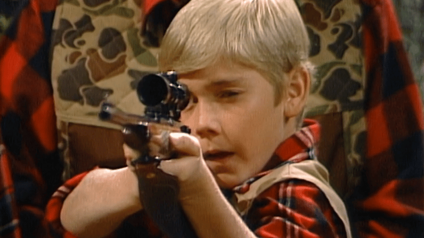 When Ricky hesitates, he grandfather says, “Go on.”