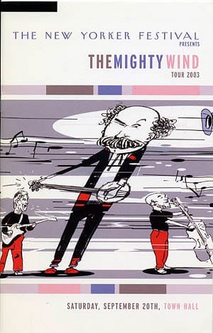 A scan counts as a photo, right? This was the program from an event recreating the concert from the movie A Mighty Wind, featuring all the stars of the movie. It was a lot of fun. I ended up getting $1 for it on eBay.