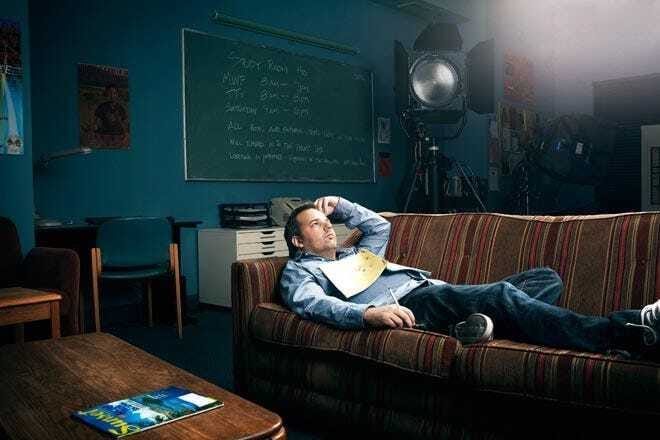 Harmon works long irregular hours