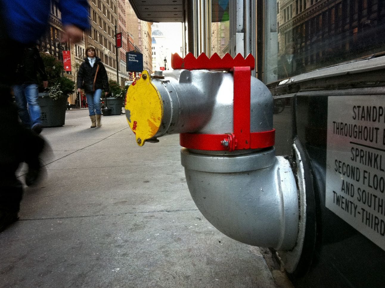 Pretty sneaky, standpipe. Pretty sneaky.