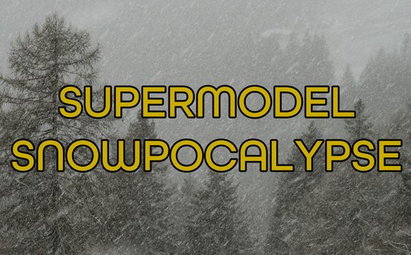 The Supermodel Snowpocalypse Was Insane