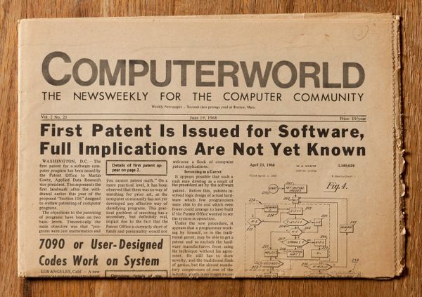 The Story of The First Software Patent