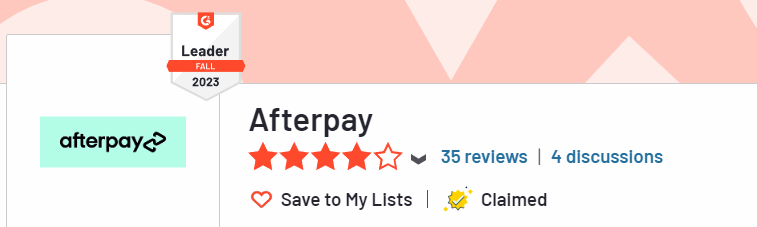Afterpay reviews