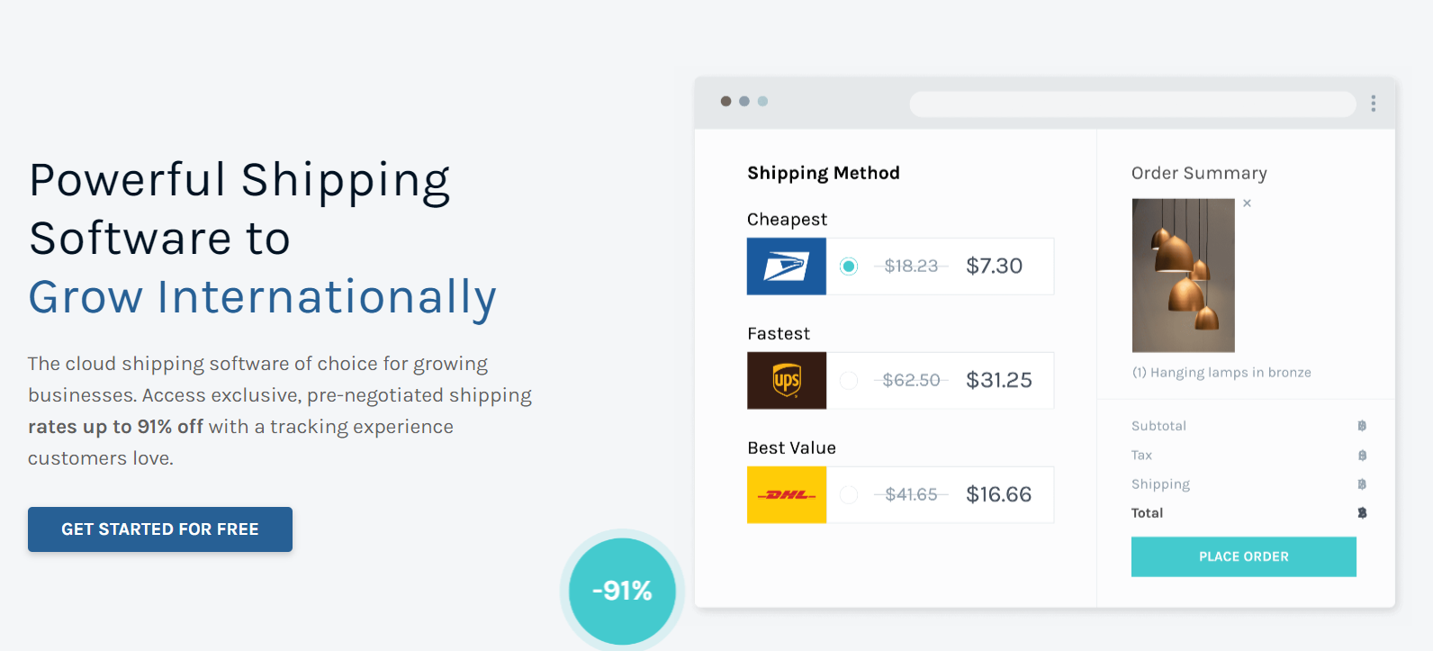 easyship pricing
