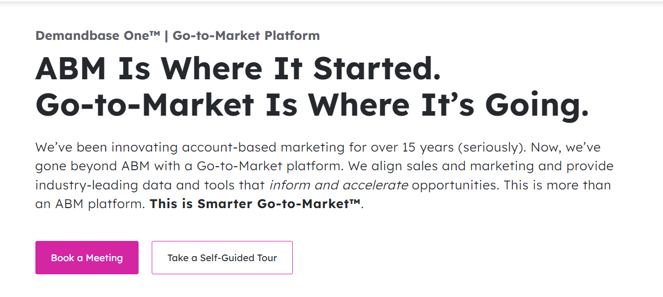 intent based marketing services