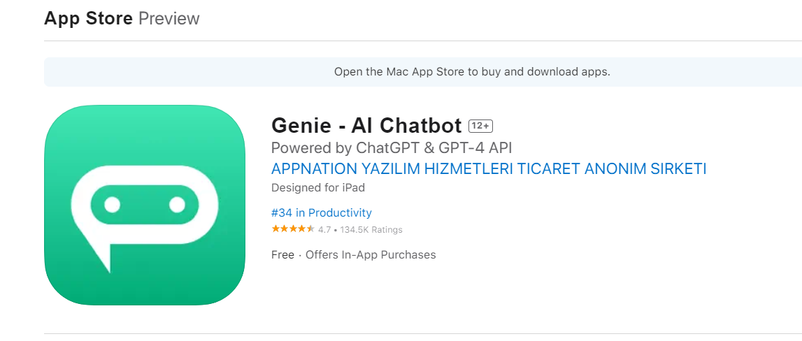 Genie ai chatbot free