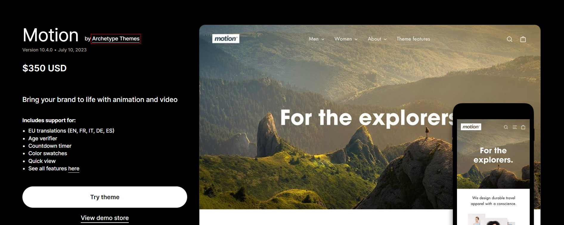 streamline shopify theme