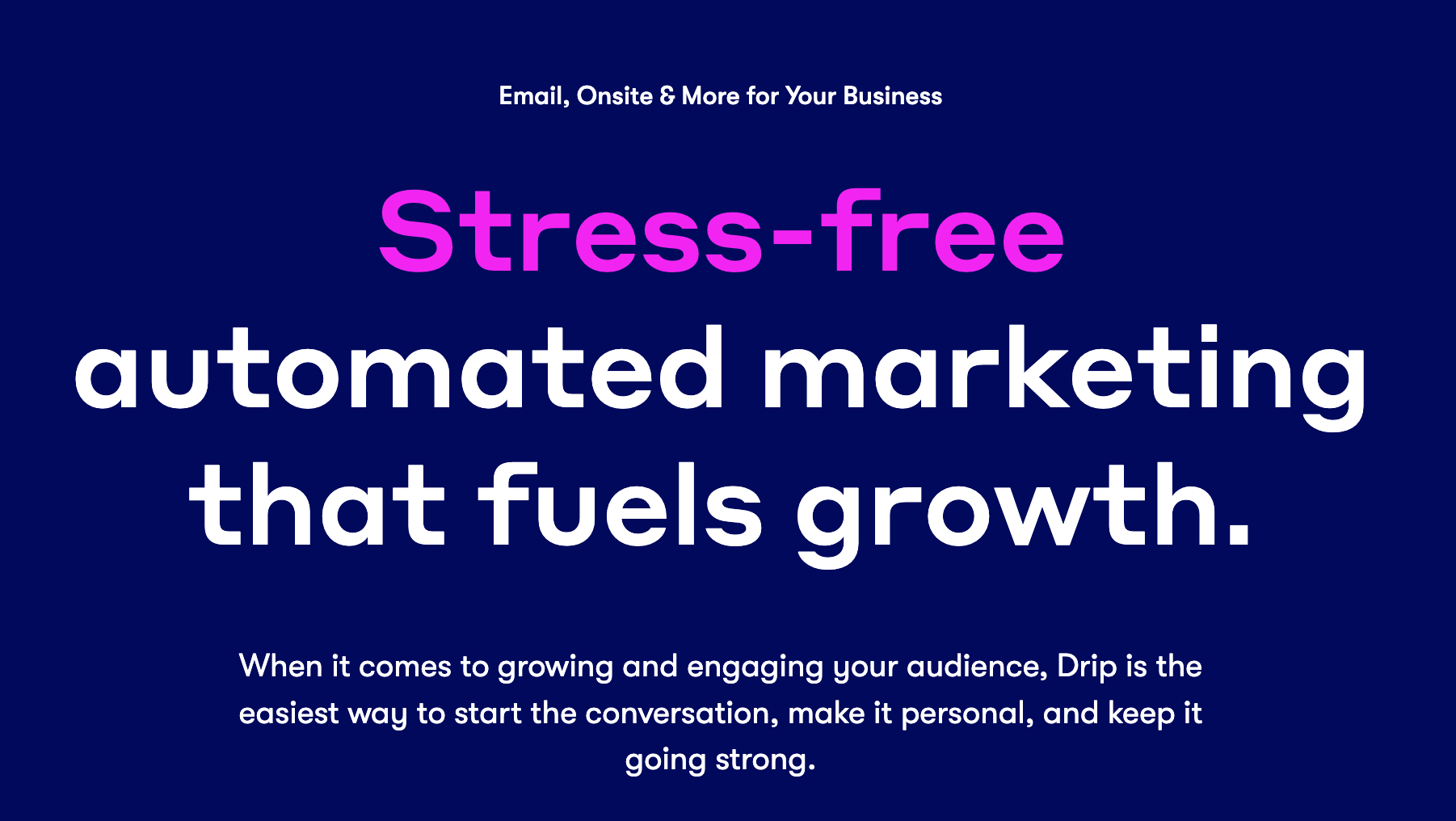 ecommerce marketing platform