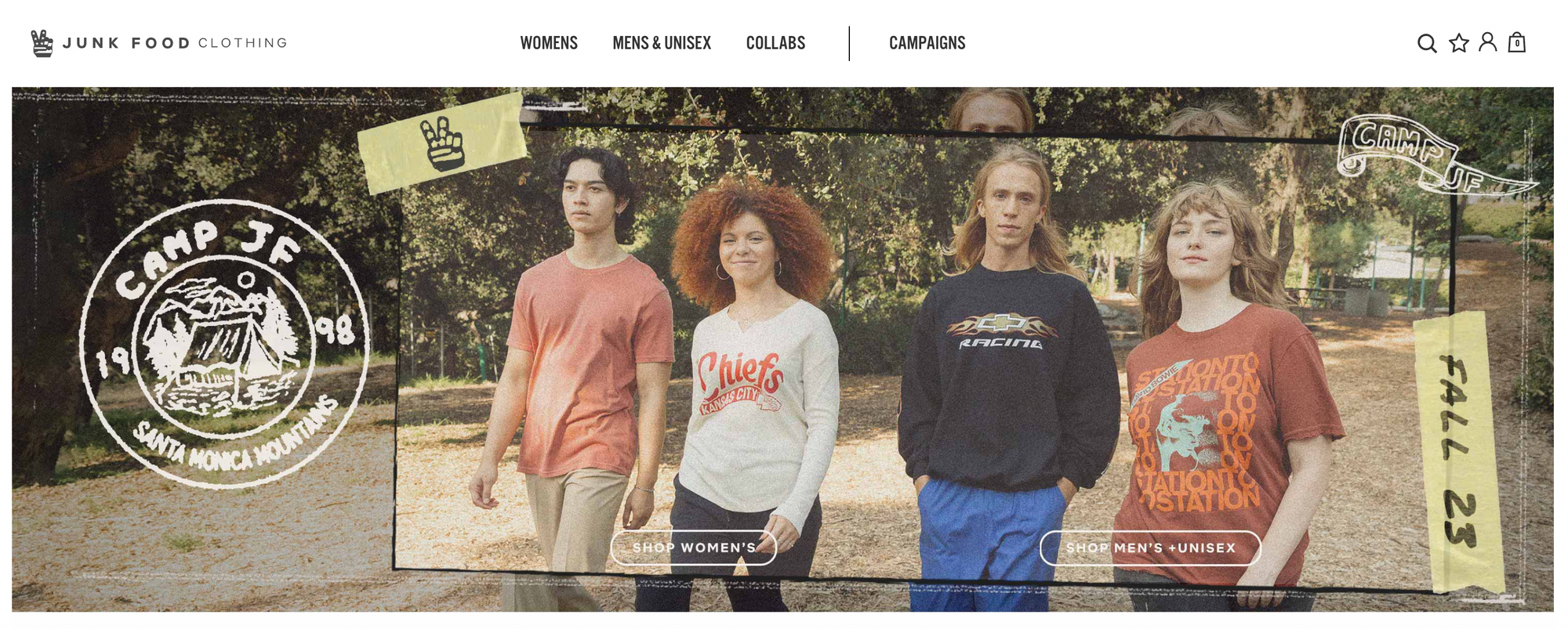 shopify clothing websites