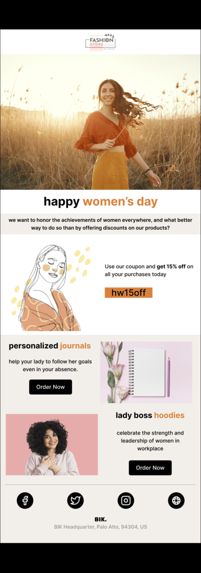 site abandonment email