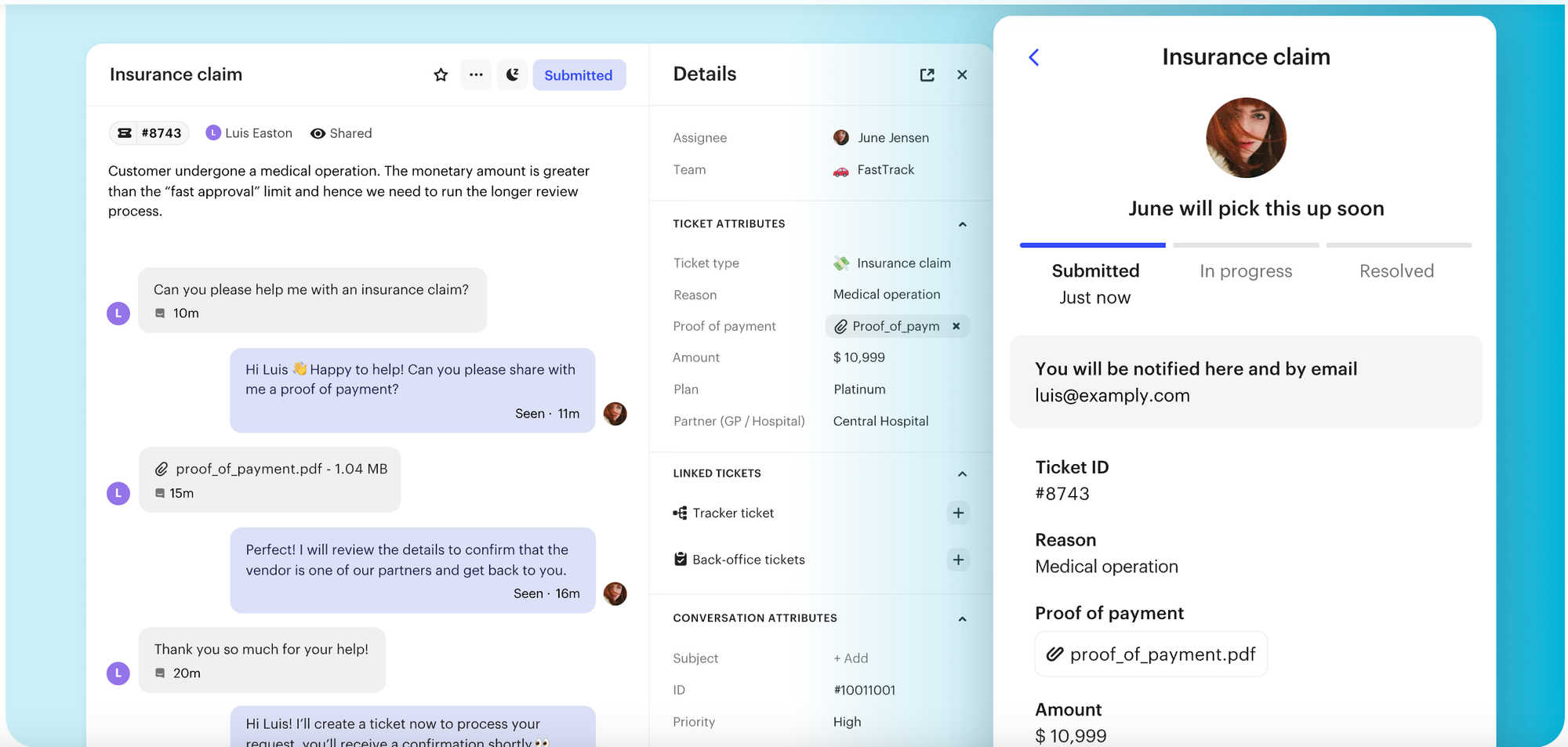intercom chatbot templates