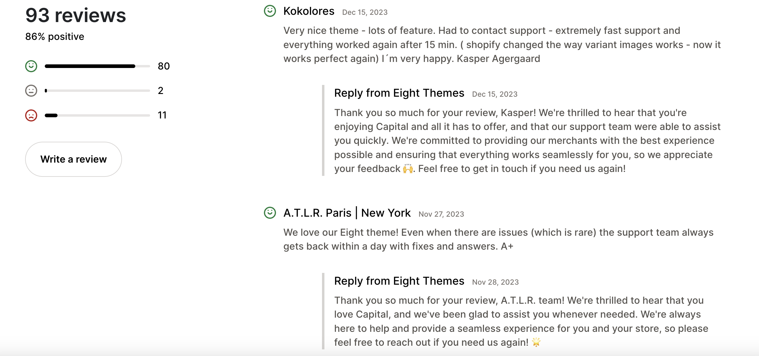 Capital Theme Shopify Review